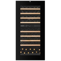 Винный шкаф Dunavox DXB-65.154DB.TO открытие нажатием, в колонну